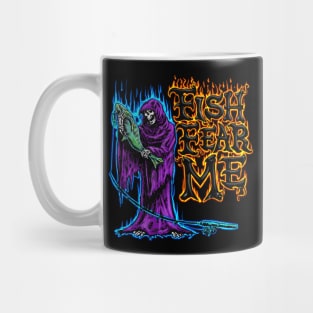 Fish Fear Me Reaper Color Mug